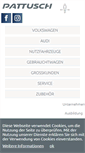 Mobile Screenshot of pattusch.de