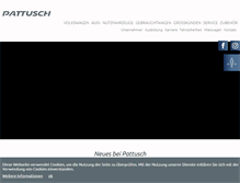 Tablet Screenshot of pattusch.de